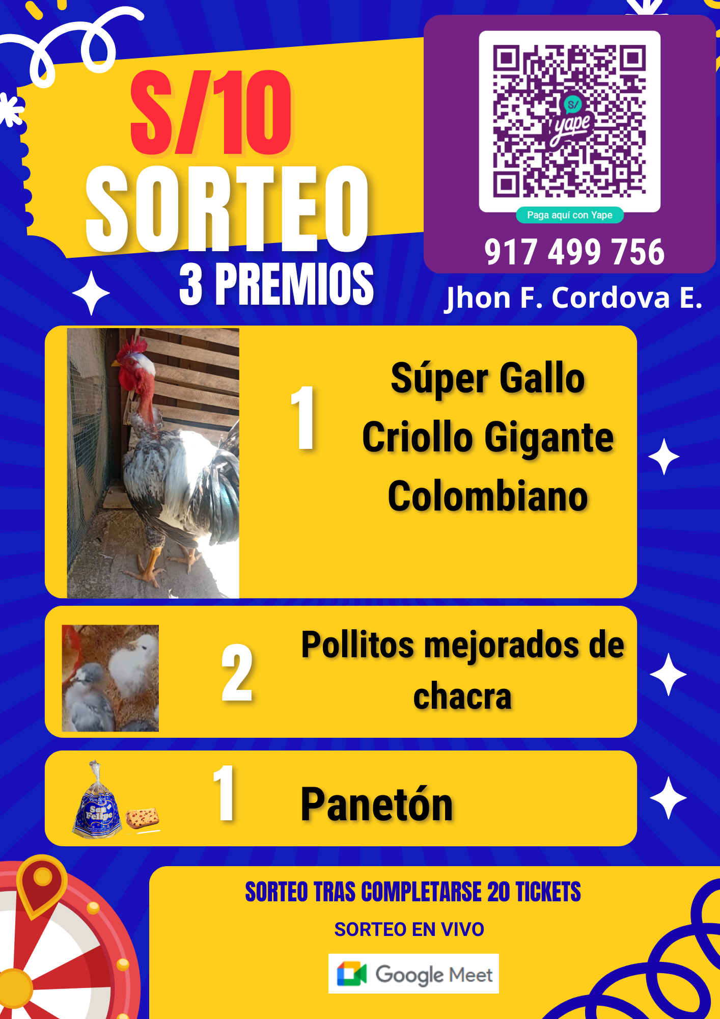 SORTEO SOLIDARIO 31 DE ENERO